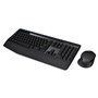 Logitech Wireless Combo MK345 clavier Souris incluse Universel USB QWERTY US International Noir