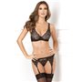 Ensemble de Lingerie René Rofé Noir (M/L)