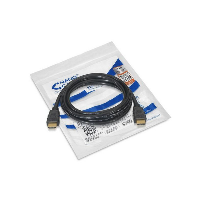 Image secondaire de NanoCâble HDMI V2.0, 3m câble HDMI HDMI Type A (Standard) Noir