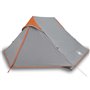 vidaXL Tente de camping 2 personnes gris imperméable