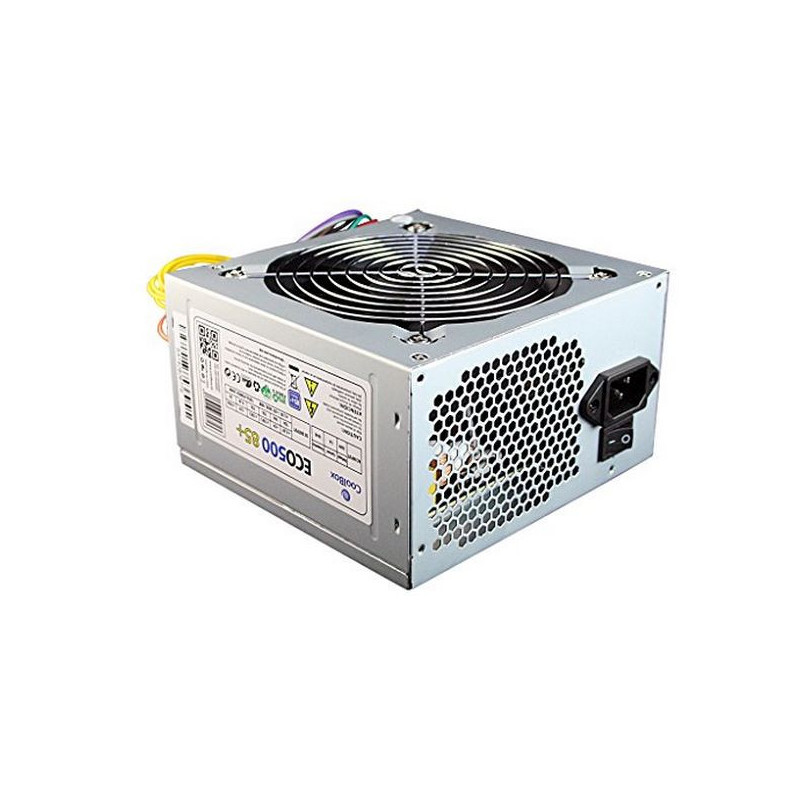 Image secondaire de Coolbox ECO500 85+ unité d'alimentation d'énergie 300 W 20+4 pin ATX ATX Gris