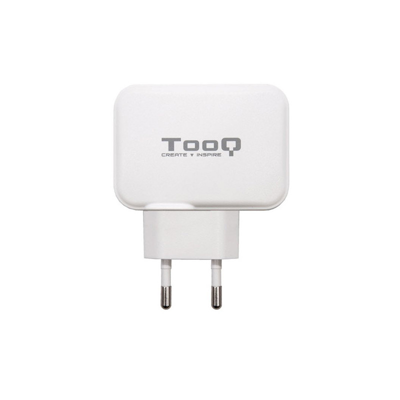 Tooq TQWC-2SC02WT chargeur d'appareils mobiles Universel Blanc Secteur Intérieure