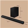 Barre audio Samsung Noir