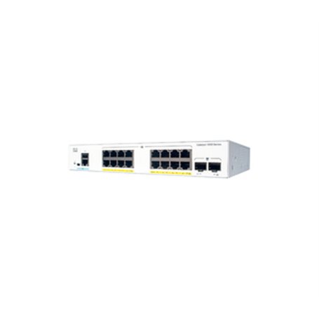 Cisco Catalyst C1000-16P-E-2G-L commutateur réseau Géré L2 Gigabit Ethernet (10/100/1000) Connexion Ethernet