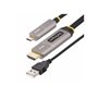 StarTech.com Câble USB-C vers HDMI 2.0 Optique Actif (AOC) de 9