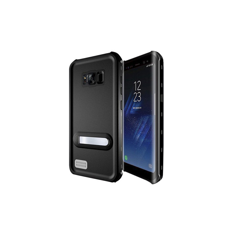 Image secondaire de Étui étanche Samsung Galaxy S8 KSIX Aqua Case Noir Transparent