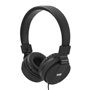 Casque filaire noir avec micro c ble 1.20m arceau rglable 24,92 €