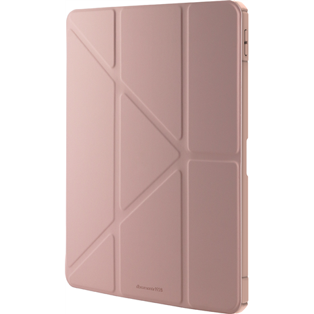 Etui Folio London en Fonction Stand vidéo Rose Sable pour iPad 10 10.9" DBramante1928