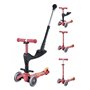 Trottinette Mini Micro 3 en 1 Deluxe Plus Rubis