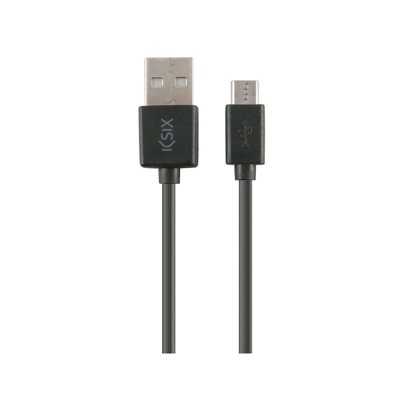 Câble USB vers Micro USB Contact 1 m Noir