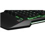 Clavier Gamer - THE G-LAB - KEYZ THORIUM - MINI CLAVIER- Filaire - Noir