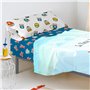 Drap housse HappyFriday LE PETIT PRINCE Multicouleur 105 x 200 x 32 cm