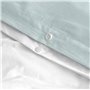 Housse de Couette HappyFriday Blanc Foliage mint  Multicouleur 180 x 220 cm