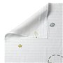Jeu de draps HappyFriday Le Petit prince Voyageur  Multicouleur Lit de bébé 2 Pièces