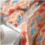 Parure de couette HappyFriday Happynois Beep Multicouleur Lit 1 persone 2 Pièces