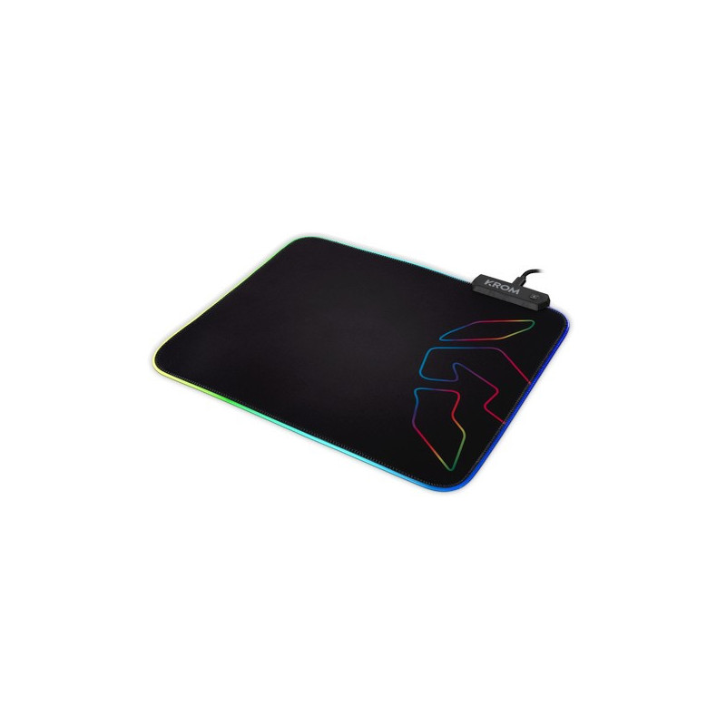 Tapis Gaming avec Eclairage LED Krom NXKROMKNTRGB RGB