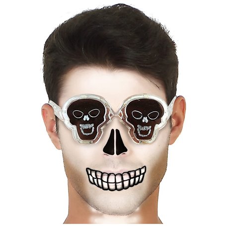 Lunettes Blanc Halloween