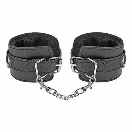 Menottes S Pleasures Lover's Noir Noir/Argenté