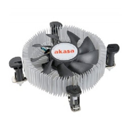 Akasa AK-CCE-7106HP système de refroidissement dordinateur Processeur Refroidisseur Noir