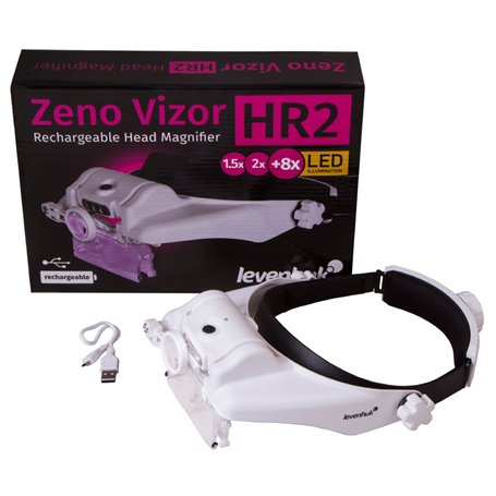 Loupe rechargeable Levenhuk Zeno Vizor HR2