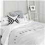 Housse de Couette HappyFriday Blanc Trip Multicouleur 200 x 200 cm