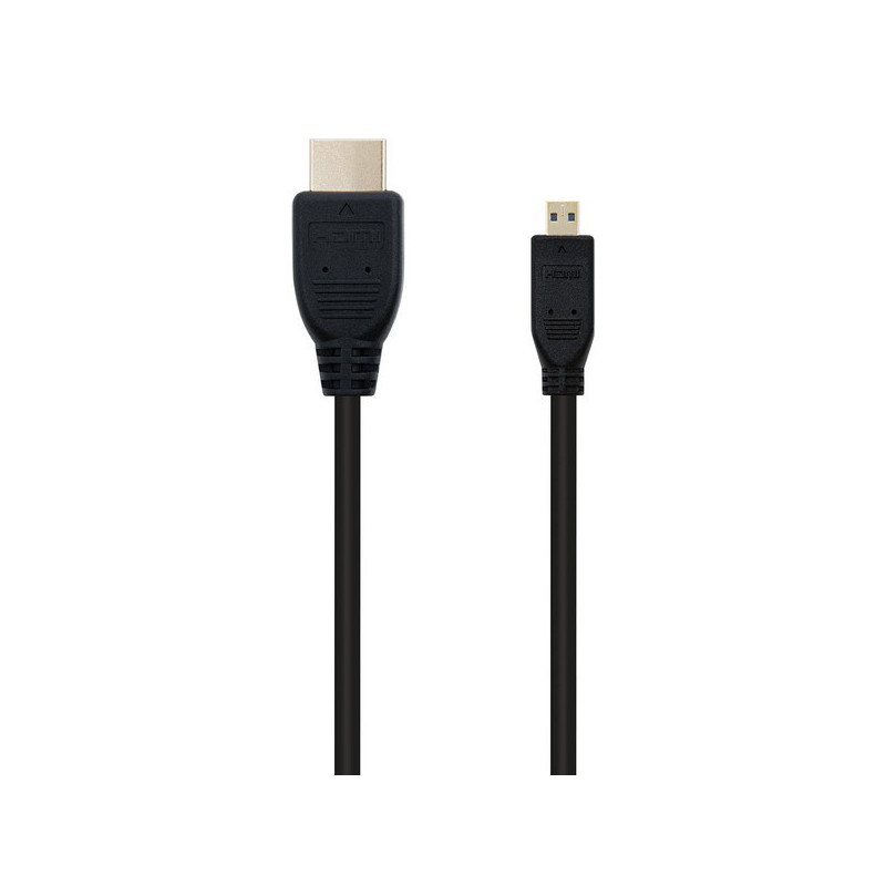 Image secondaire de NanoCâble 10.15.3502 câble HDMI 1,8 m HDMI Type A (Standard) HDMI Type D (Micro) Noir