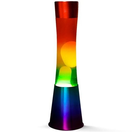 Lampe à Lave iTotal Multicouleur Verre Plastique 40 cm