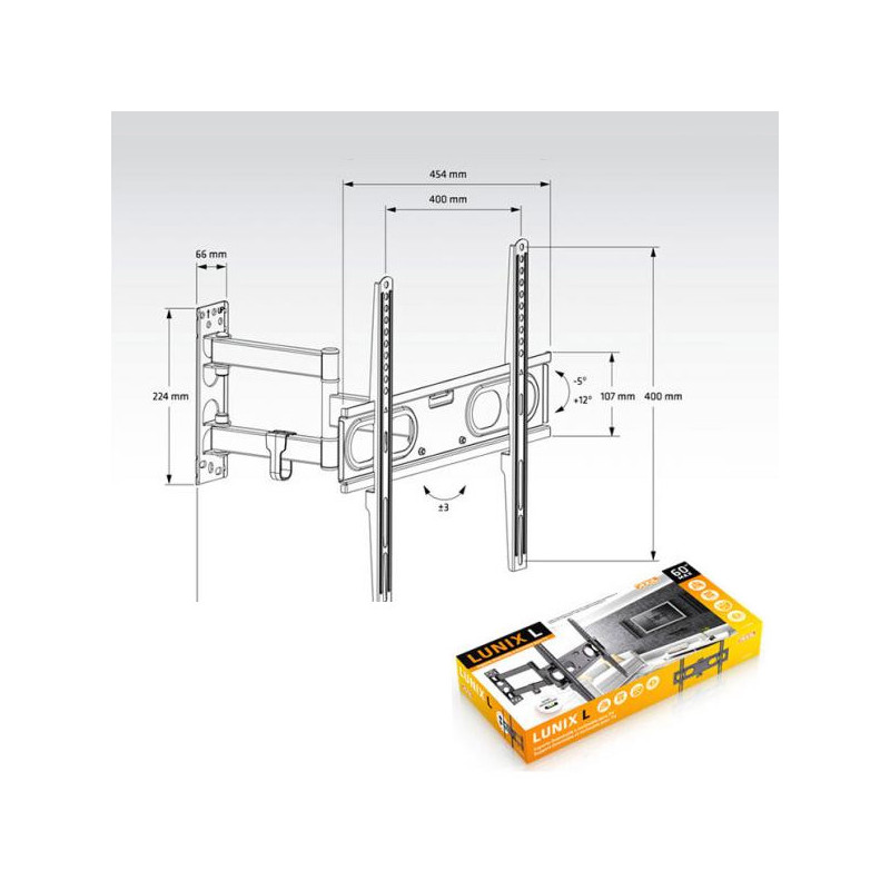 Image secondaire de Support de TV Axil AC0592E 26