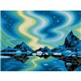 RavensburgerCreArt Toiles 30x40 cmAurores BoréalesPeinture par numérosAdulte-Activité détente et créativeDes 14 ans23907
