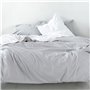 Housse de Couette HappyFriday Basic Gris 200 x 200 cm