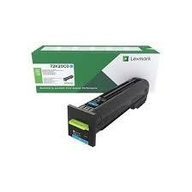 Lexmark 72K20C0 Cartouche de toner 1 pièce(s) Original Cyan