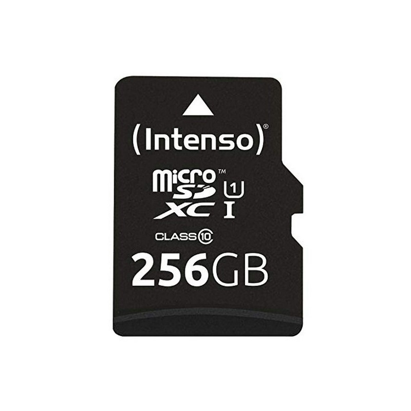 Image secondaire de Carte Mémoire Micro SD avec Adaptateur Intenso 3423492 256 GB Noir