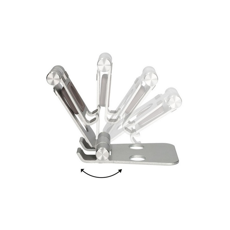 Image secondaire de Support pour Mobiles KSIX Swivel Argenté