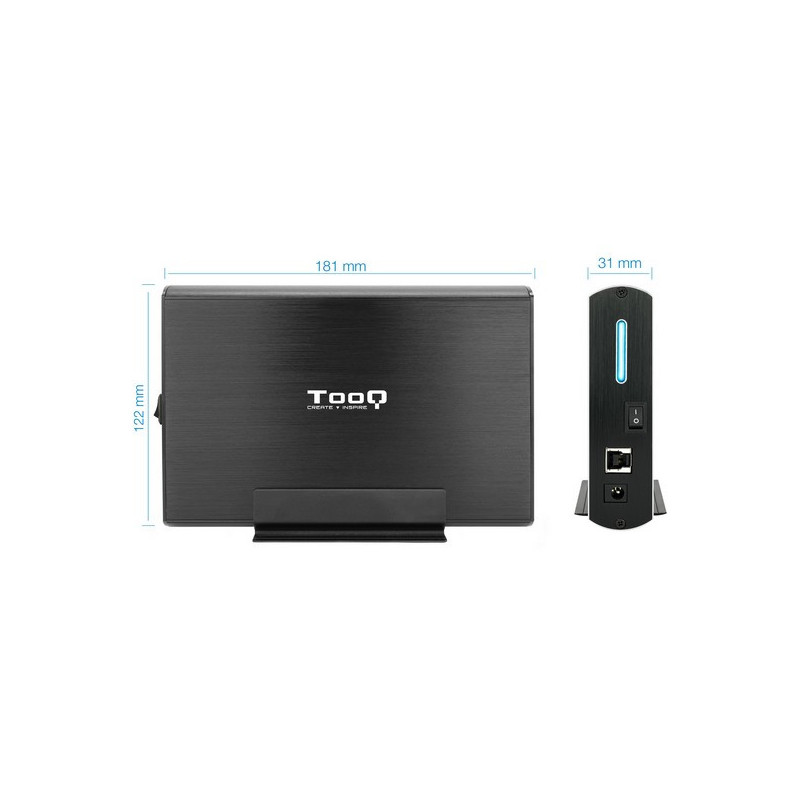 Image secondaire de Boîtier pour disque dur TooQ TQE-3531B 3,5