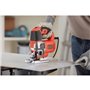 Scie sauteuse pendulaire filaire - BLACK & DECKER - BES610KA5-QS - 650 W + 5 Lames