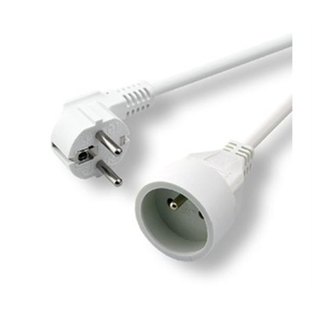 MCL MC910-3M/W câble électrique Blanc Prise d'alimentation type F