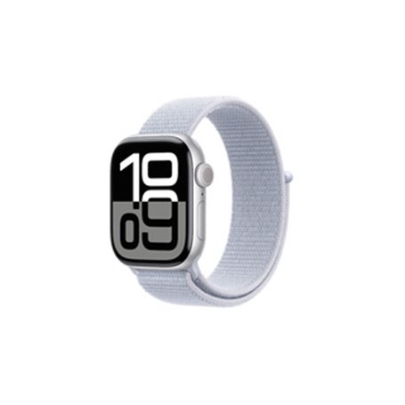 Apple Watch Series 10 OLED 42 mm Numérique 374 x 446 pixels Écran tactile Argent Wifi GPS (satellite)