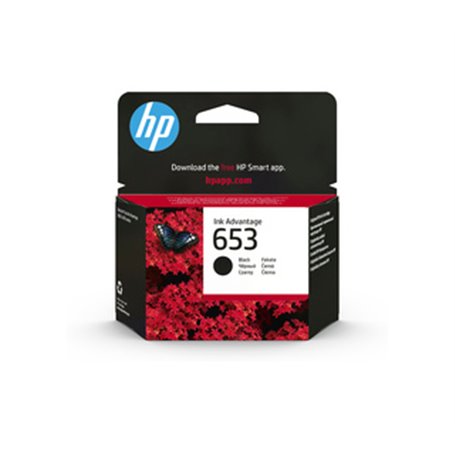HP Cartouche dencre Ink Advantage noire HP653 authentique