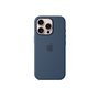 Apple Coque en silicone avec MagSafe pour iPhone 16 Pro - Denim