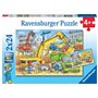 Ravensburger Puzzles 2x24 p - Beaucoup de travail sur le chantier