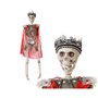 Décoration d'Halloween Roi Médiéval Squelette 40 cm