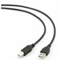Câble USB A vers USB B GEMBIRD CCP-USB2-AMBM-10 3 m Noir 3 m