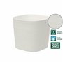 Pot avec réserve d'eau - GARDEN ID Respect - Blanc 20 x 20 cm - avec 100% déchets ménagers et 100% recyclable -  Surface