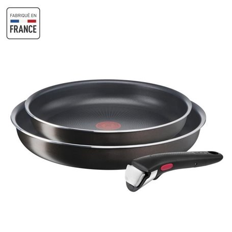 TEFAL INGENIO Easy Plus Poeles 24/28cm + poignée