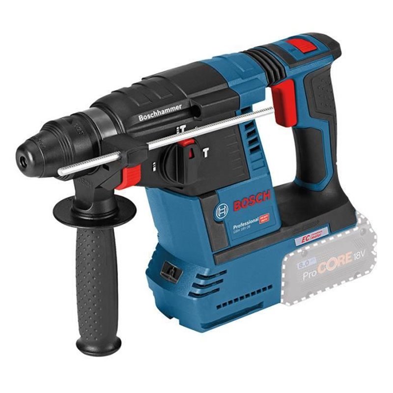 Image secondaire de Bosch Pro 3 OUTILS : perceuse GSR 18V-55 + meuleuse GWS 18V-10 + perforateur GBH 18V-26 + 1xProCORE18V 8.0Ah GAL 1880 C