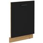 Façade lave-vaisselle + plinthe - MODENA - 60 cm - Chene artisan et noir mat - CUISINIER