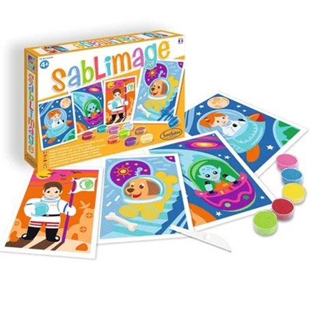 Sablimage Galaxie Tableau de sable