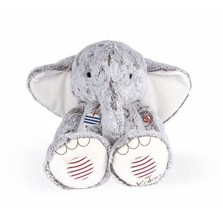 Elephant Noa gris prestige 55 cm