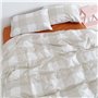 Housse de Couette HappyFriday Beige Lit 2 persones 220 x 220 cm