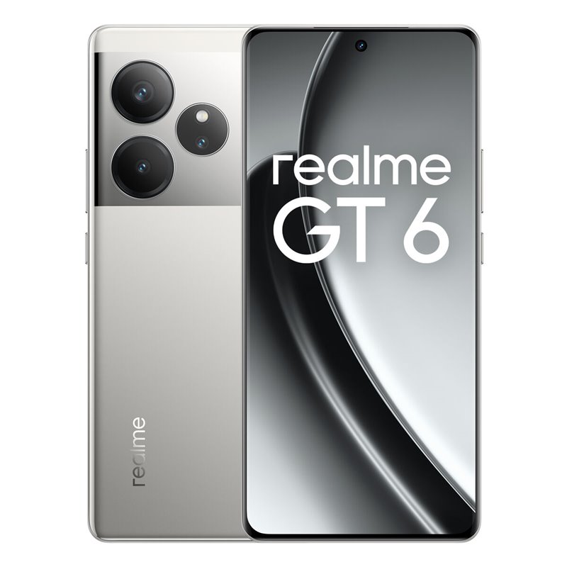 Realme GT 6 12 GB RAM 256 GB Argenté 6,78